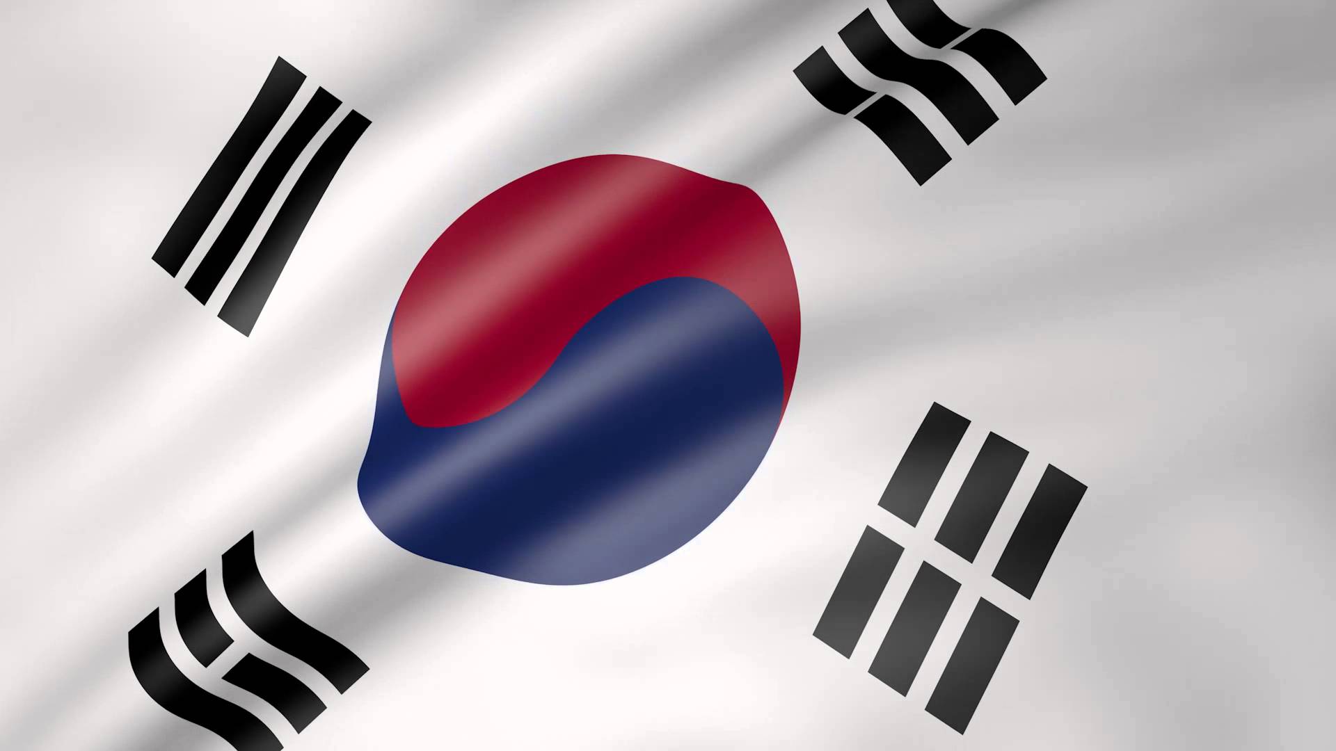 Флаг Республики Корея Южная