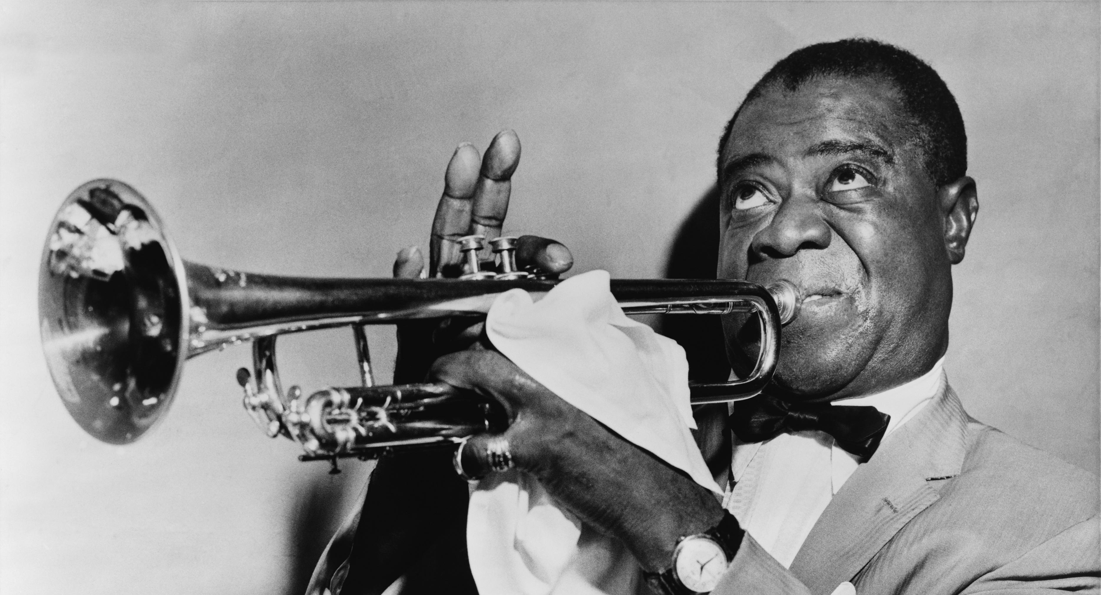 Джаз луи. Луи Дэниел Армстронг. Louis Armstrong Louis Armstrong. Луи Армстронг джаз. 1901 Луи Армстронг, джазовый музыкант.